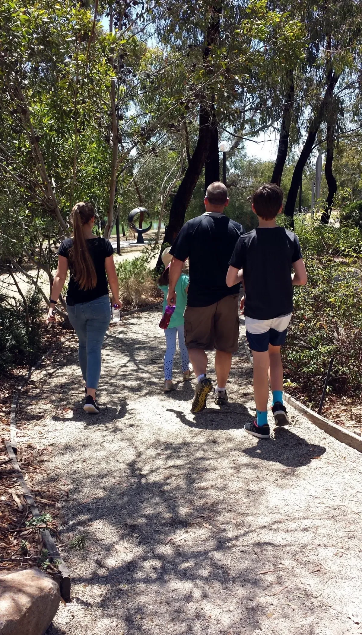 Wait a minute we’ve lost mum — Bright July 2026 outdoor moment
