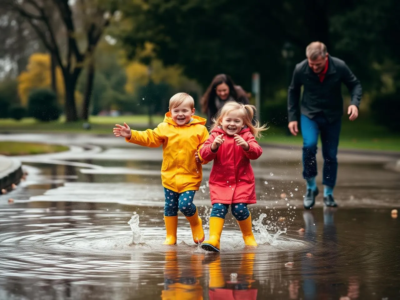 🌧️ Puddle Walk Adventure
