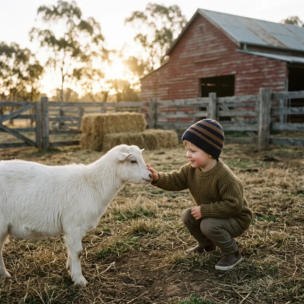 Family outdoor moment